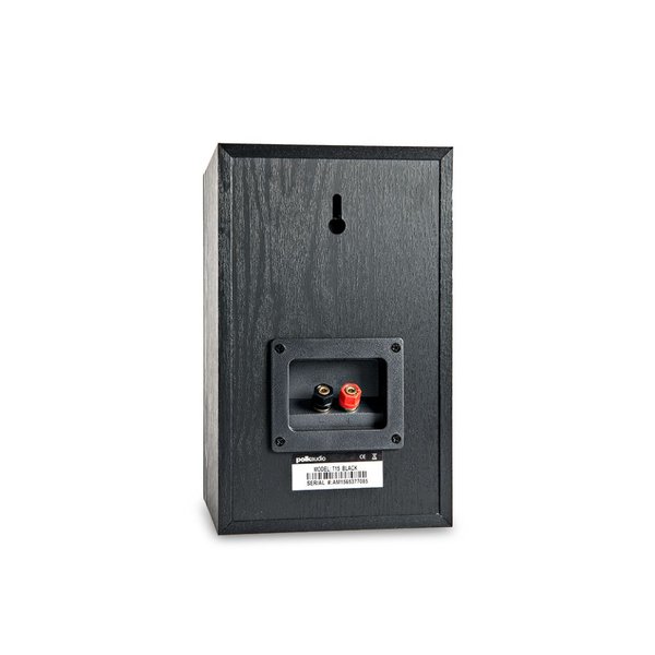 Caixa Acústica Polk Audio T15 Bookshelf 2 Vias Preta Par