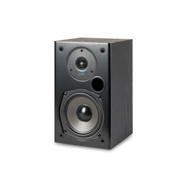 Caixa Acústica Polk Audio T15 Bookshelf 2 Vias Preta Par
