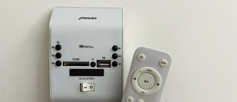 Amplificador de som de parede ou compacto