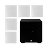 kit 5 1 para home theater aat 3 nq6 a100 2 nq6 m100 1 compact cube