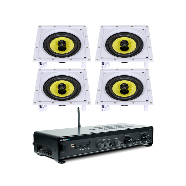 kit slim 2700 g5 mais 2 caixas de som de embutir arandela ci6s plus jbl