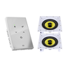 Kit Amplificador de Parede Db Series Db Wall + 2 Arandelas Ci6s - branco