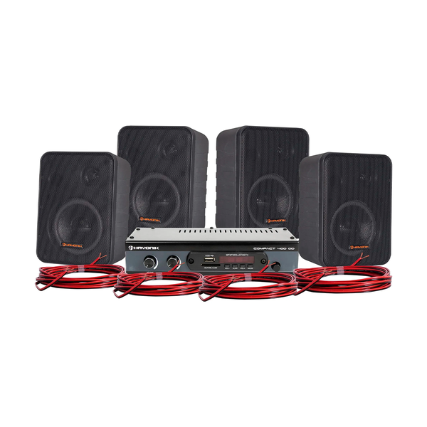 Kit Som Ambiente Ambience 4000 OD V2 - Preto