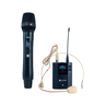 Microfone K622C UHF Duplo Bastão + Headset Kadosh