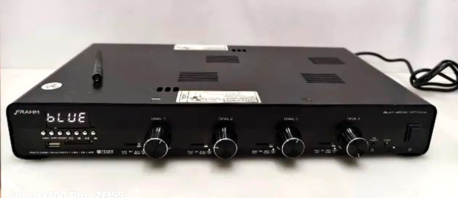 Novo amplificador Frahm Slim 4500 Novo amplificador Frahm Slim 4500