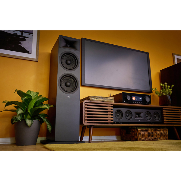caixa de som jbl stage 245c central preto 3 6