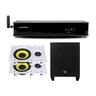 Kit Rd Hdmi TV V3 Amplifier Frahm + 2 Ci6R Plus + Subwoofer Ci8P JBL