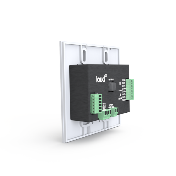03 amplificador de parede 2 zonas lac ab bt loud