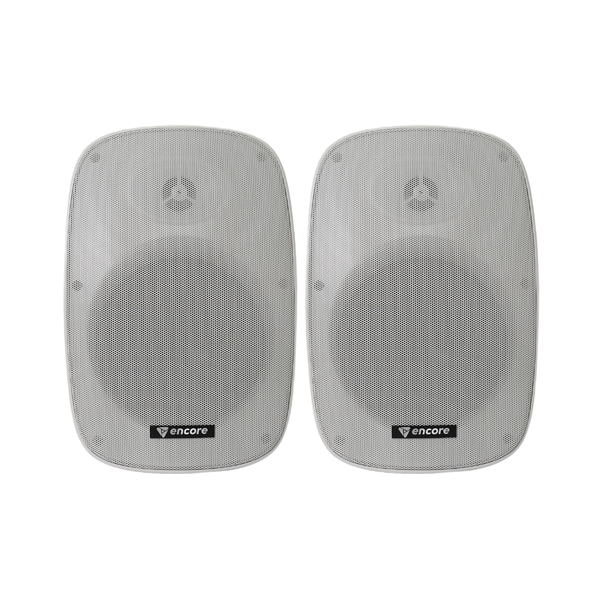 10 caixa de som enc6050 sobrepor outdoor ip66 com subwoofer 200w par encore