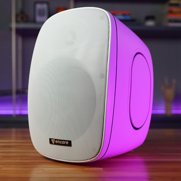 16 caixa de som enc6050 sobrepor outdoor ip66 com subwoofer 200w par encore