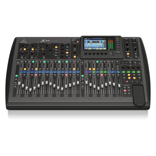 05 mesa de som x32 mixer digital 32 canais behringer