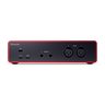 02 interface de audio scarlett 2i2 4a geracao focusrite