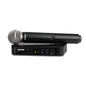 01 microfone de mao sem fio blx24 sm58 shure