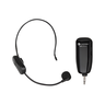 01 microfone k201h headset transmissor e receptor sem fio kadosh