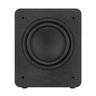 04 subwoofer ativo taramps 8 polegadas tas 408f preto ebano