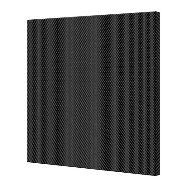 02 caixa de som taramps 6 arandela quadrada 80w par branco