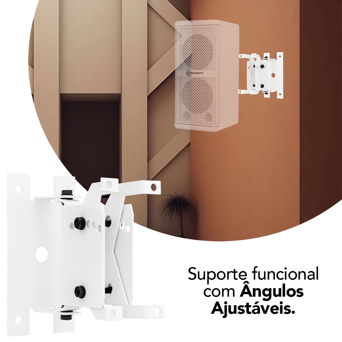 Caixa de Som Acústica Vertical Passiva Taramps 4 polegadas T 800.8