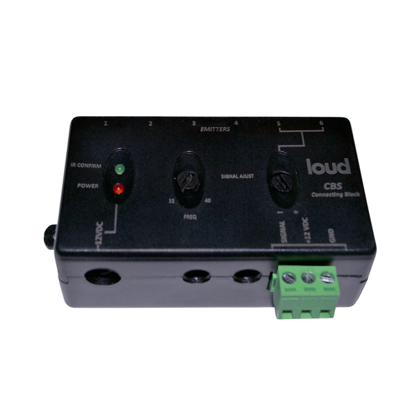 01 bloco de conexo ir cbs loud extensor de infravermelho