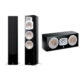 Kit 3.0 Yamaha: 2 Torres NS-555 + Central NS-C444 | Som Home Theater