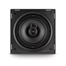 01 arandela frahm 6 quadrada cx 50w rms preto