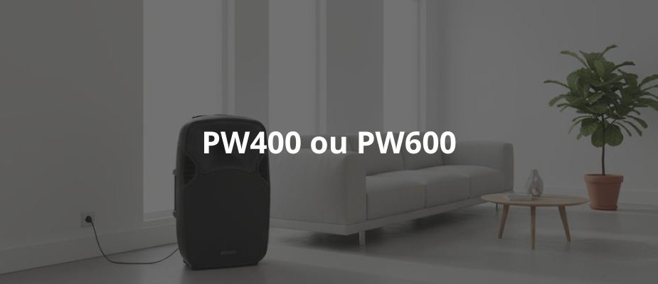 Comparativo Caixas Profissionais Frahm PW400 e PW600 Comparativo Caixas Profissionais Frahm PW400 e PW600