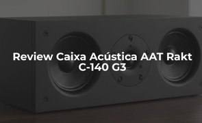 caixa acustica att rakt c 140 g3 parado em mesa