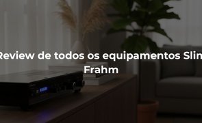 amplificador em cima de movel