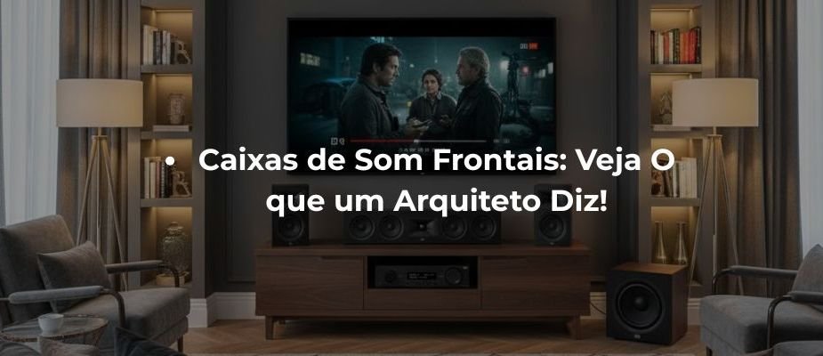 O que um Arquiteto diz sobre Caixas de Som Frontais? (Colab Audio Prime x Richard Gohr)