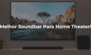 soundbar em sala de casa