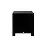 02 subwoofer aat compact cube 6 polegadas 120w rms preto