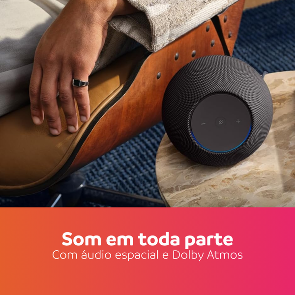 Echo Studio ブラック 2個セット Alexa Echo Studio | O Smart Speaker mais Potente com Hub Zigbee