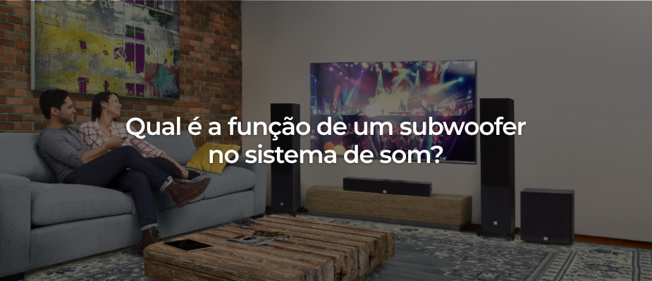 Qual é a função de um subwoofer no sistema de som? Qual é a função de um subwoofer no sistema de som?