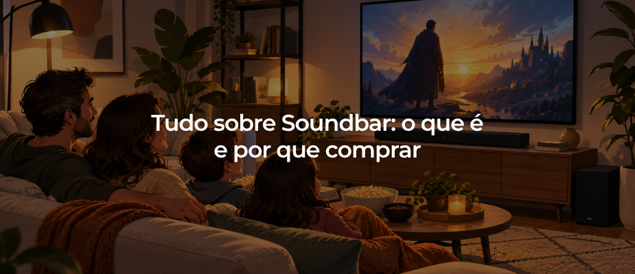 Tudo sobre Soundbar: o que é e por que comprar Tudo sobre Soundbar: o que é e por que comprar